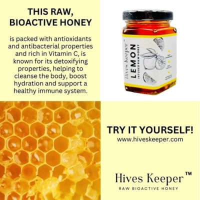 Hives Keeper 蜂巢守护者精选柠檬蜂蜜 - 新加坡配方 250克 5