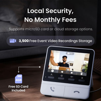 SWITCHBOT [Bundle of 2] SwitchBot Smart Video Doorbell – Indoor & Outdoor Units 5