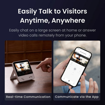 SWITCHBOT [Bundle of 2] SwitchBot Smart Video Doorbell – Indoor & Outdoor Units 7