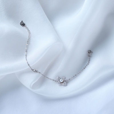 Pearly Lustre Top Grade Freshwater Pearl Bracelet WB00286 | BLOOM 4