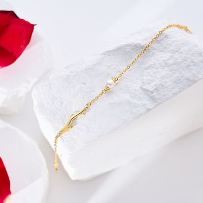 Pearly Lustre Top Grade Freshwater Pearl Bracelets WB00283 | ROSE 2