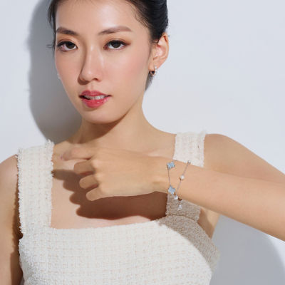 Pearly Lustre Top Grade Freshwater Pearl Bracelet WB00276 | MOTHER OF PEARL 3