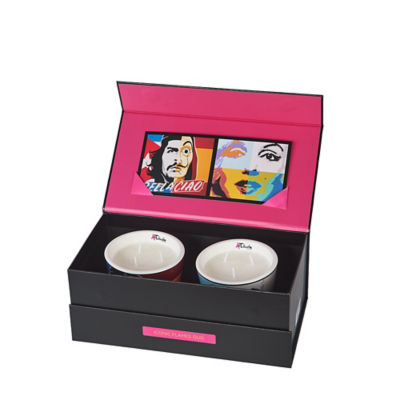Artitude Home Iconic Flames Duo Scented Ceramic Candle Gift Set 3