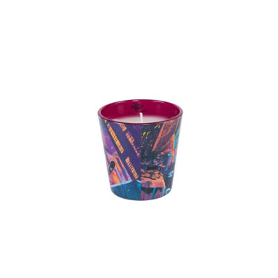 Artitude Home Skate the Skyline (Pink Pepper-Sweet Chestnut-Vanilla) Glass Scented Candle 3