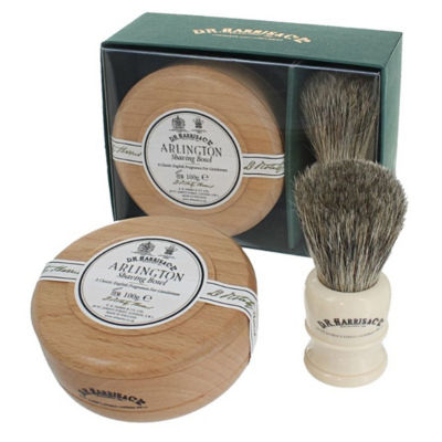 D.R. Harris & Co. D.R. Harris Shaving Gift Set in Beech Bowl 1