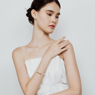 Pearly Lustre Top Lustre Freshwater Pearl Bracelet WB00253 | X Collection 4
