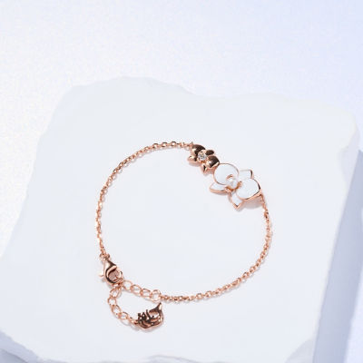 Pearly Lustre Top Grade Freshwater Pearl Bracelet WB00268 | ORCHID 4