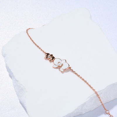 Pearly Lustre Top Grade Freshwater Pearl Bracelet WB00268 | ORCHID 6