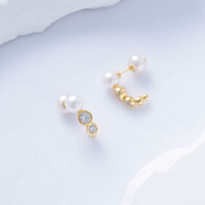 Pearly Lustre Top Grade Freshwater Pearl Earrings WE00779| BUBBLE 4