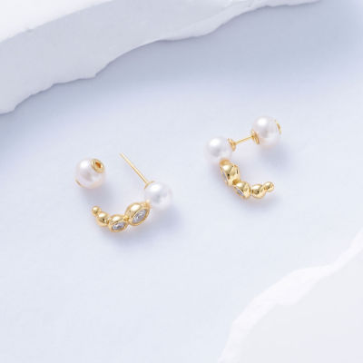 Pearly Lustre Top Grade Freshwater Pearl Earrings WE00779| BUBBLE 5