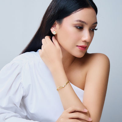 Pearly Lustre Top Grade Freshwater Pearl Bracelets WB00287 | ROSE 7