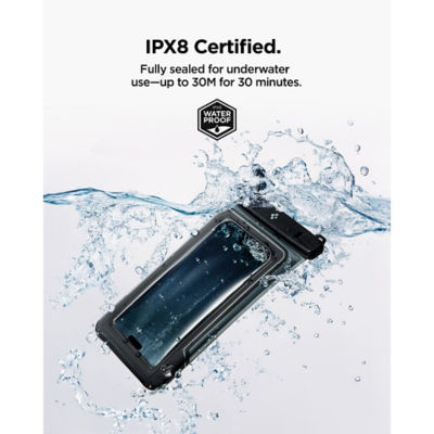 SPIGEN [Bundle of 2] Spigen Aqua Shield Floating Waterproof Phone Case A611P 6