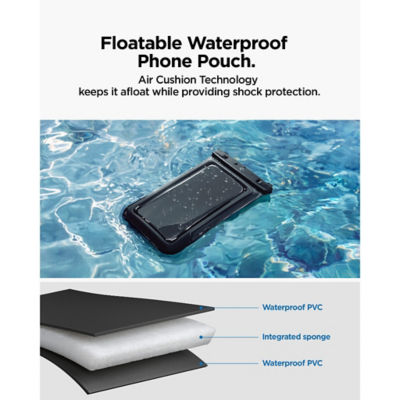 SPIGEN [Bundle of 2] Spigen Aqua Shield Floating Waterproof Phone Case A611P 7