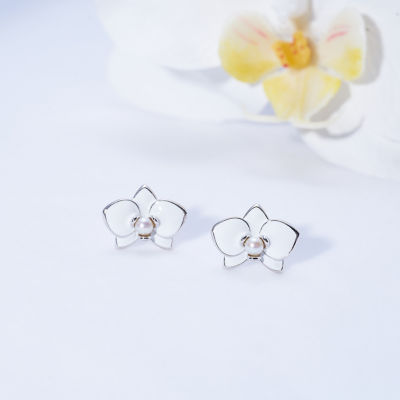 Pearly Lustre Top Grade Freshwater Pearl Earrings WE00780 | ORCHID 2
