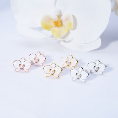 Pearly Lustre Top Grade Freshwater Pearl Earrings WE00780 | ORCHID 4