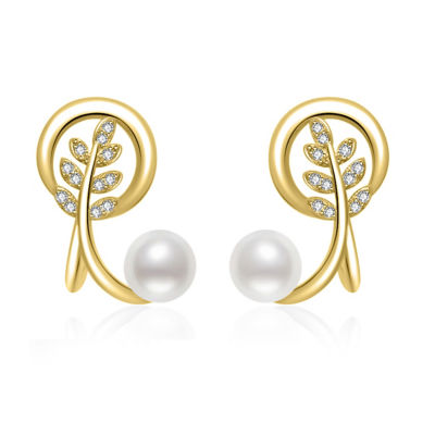 Pearly Lustre Clip-On Freshwater Pearl Earrings WE00603 1