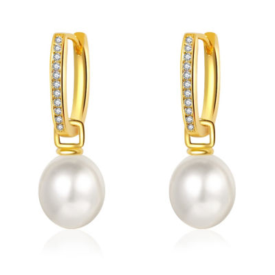 Pearly Lustre New Yorker Freshwater Pearl Earrings WE00557 1