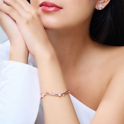 Pearly Lustre Top Grade Freshwater Pearl Bracelets WB00288 | ROSE 3