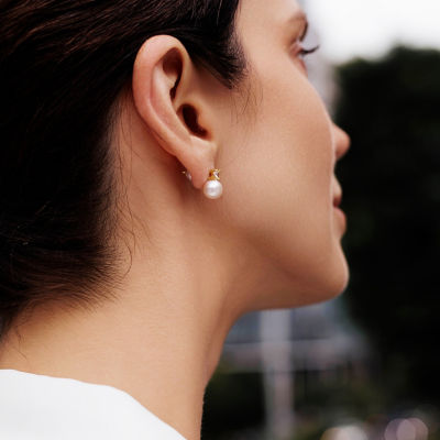 Pearly Lustre Elegant Freshwater Round Pearl Earrings WE00542 4