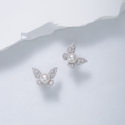 Pearly Lustre Top Grade Freshwater Pearl Earrings WE00723| GARDENS 5