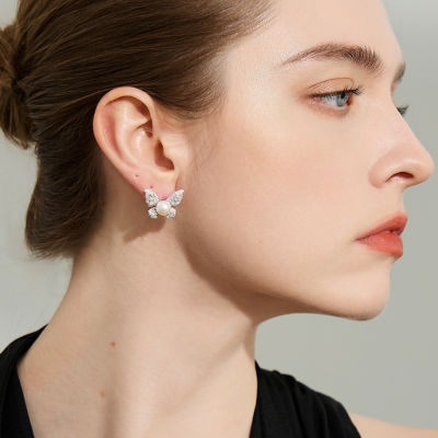 Pearly Lustre Top Grade Freshwater Pearl Earrings WE00723| GARDENS 8