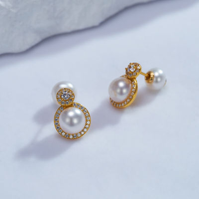 Pearly Lustre Elegant Freshwater Pearl Earrings WE00679 4