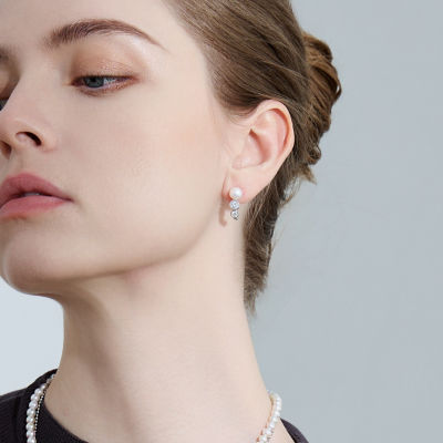 Pearly Lustre Top Grade Freshwater Pearl Earrings WE00794| BUBBLE 3