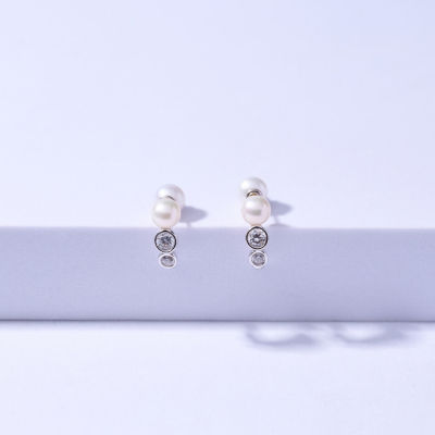 Pearly Lustre Top Grade Freshwater Pearl Earrings WE00794| BUBBLE 5