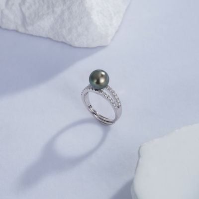 Pearly Lustre New Yorker Tahitian Pearl Ring WR00250 2