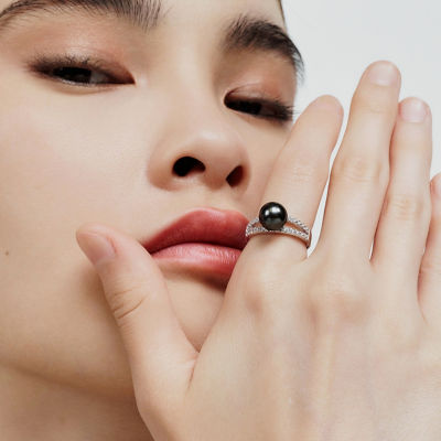 Pearly Lustre New Yorker Tahitian Pearl Ring WR00250 3