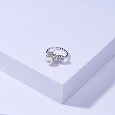 Pearly Lustre Top Grade Freshwater Pearl Ring WR00297 | CELESTE 3