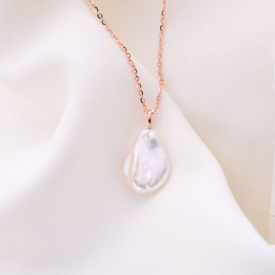 Pearly Lustre Keshi Freshwater Pearl Necklace WN00639 2
