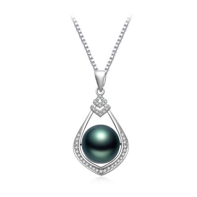 Pearly Lustre Elegant Tahitian Pearl Necklace WN00617 1