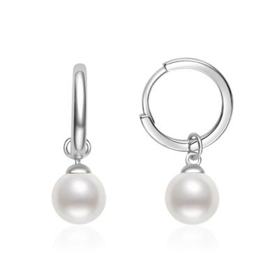 Pearly Lustre Elegant Freshwater Pearl Earrings WE00975 1