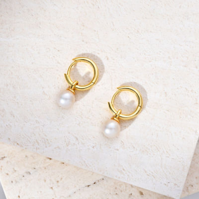 Pearly Lustre Elegant Freshwater Pearl Earrings WE00893 2
