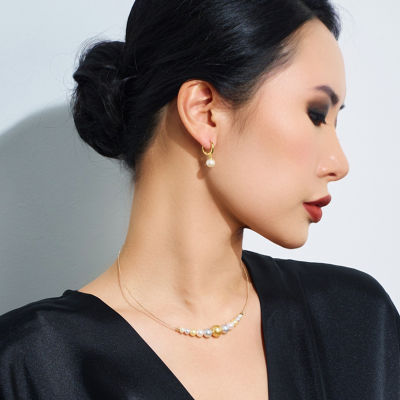 Pearly Lustre Elegant Freshwater Pearl Earrings WE00893 3