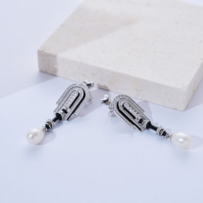 Pearly Lustre Top Grade Freshwater Pearl Earrings WE00969 | DECO 4