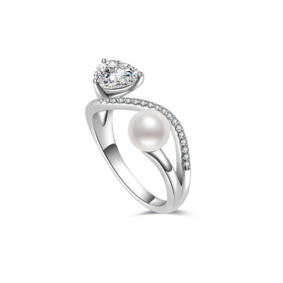 Pearly Lustre Top Grade Freshwater Pearl Ring WR00265 | EVERLEAF 2