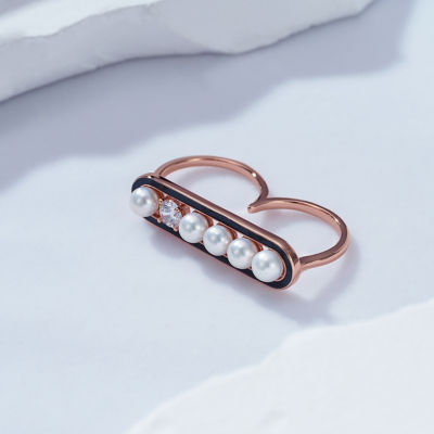 Pearly Lustre Freshwater Pearl Ring WR00203 | DECO 2
