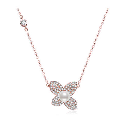 Pearly Lustre Top Grade Freshwater Pearl Necklace WN00823 | BLOOM 1