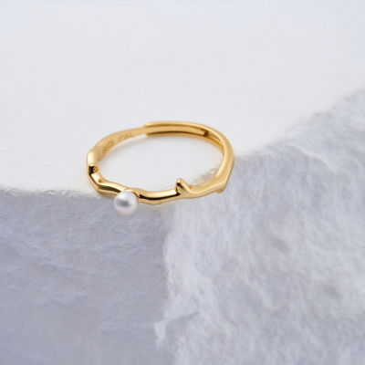 Pearly Lustre Top Grade Freshwater Pearl Ring WR00315 | ROSE 6