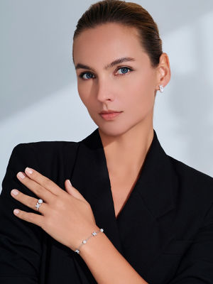 Pearly Lustre Top Grade Freshwater Pearl Ring WR00310 | EVERLEAF 7