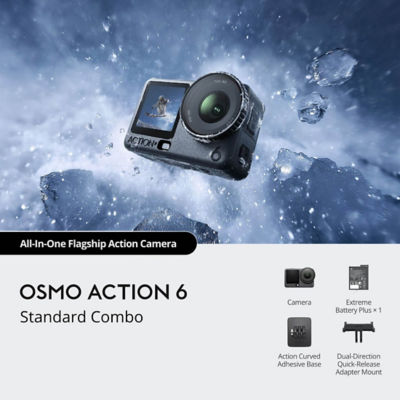 DJI Osmo Action 6 Standard Combo 7