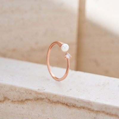 Pearly Lustre Top Grade Freshwater Pearl Ring WR00373 | CELESTE 4
