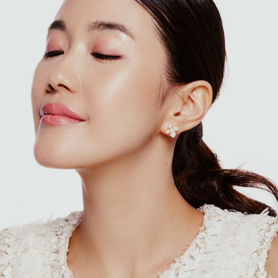 Pearly Lustre Top Grade Freshwater Pearl Earrings WE00843 | BLOOM 5