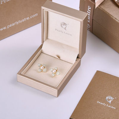 Pearly Lustre Top Grade Freshwater Pearl Earrings WE00843 | BLOOM 7
