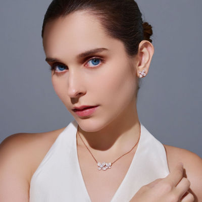 Pearly Lustre Top Grade Freshwater Pearl Earrings WE00839 | BLOOM 6