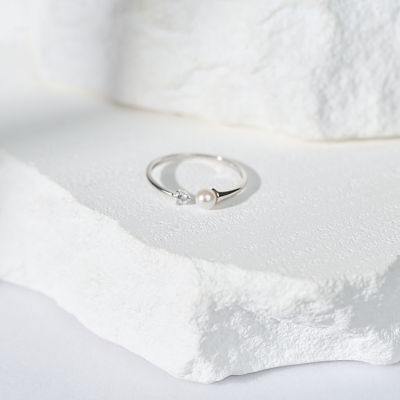Pearly Lustre Top Grade Freshwater Pearl Ring WR00355 | CELESTE 4