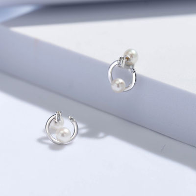 Pearly Lustre Top Grade Freshwater Pearl Earrings WE00520 4