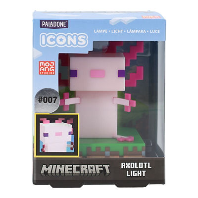 Paladone Minecraft Axolotl Icon Light (#007) 6